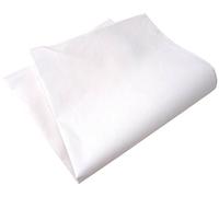 TigerTie - high quality handkerchief aus 100% cotton in white pure-white monochrome - Pochette size 33 x 33 cm