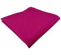 TigerTie Men's Plain Handkerchief purple magenta One size
