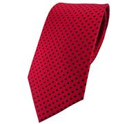 TigerTie Men's Polka Dot Necktie Red