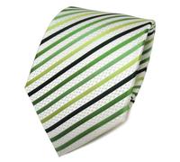 TigerTie Men's StripedNecktie Green Green