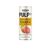 TigerTiger 100% Juice With Pulp | Never from Concentrate | No Added Sugar | No Artificial Colours | Suitable for Vegans | With LuckyBoy Greetings | by SAKA (12 x 320ml, Guava)