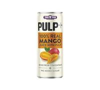 TigerTiger 100% Juice With Pulp | Never from Concentrate | No Added Sugar | No Artificial Colours | Suitable for Vegans | With LuckyBoy Greetings | by SAKA (12 x 320ml, Mango)