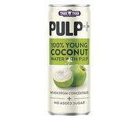 TigerTiger 100% Juice With Pulp | Various Fruits | Never from Concentrate | No Added Sugar | No Artificial Colours | Suitable for Vegans | With LuckyBoy Greetings | by SAKA (12 x 320ml, Coconut)