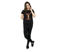 Tigger Cotton Boyfriend T-Shirt Winnie the pooh Black XXL