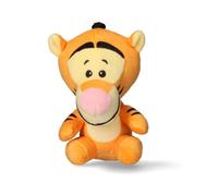 Tigger Winnie the Pooh Unisex Plush Keyring - Pendant for Backpack and Bag with Clip, Soft 100% Polyester, Orange Colour, Official Disney License, One Size for Gift and Daily Use