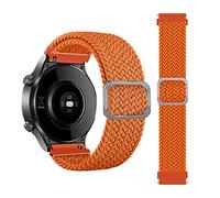 Tiggo 22mm Watch Strap for Xiaomi Haylou RT LS05S /OnePlus Watch，Nylon Band WristStrap，Replacement Bracelet Strap for Yamay Sw022 /Ticwatch GTX/CXB01/Polar Grit X /Vantage M/M2 (naranja)