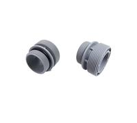 Tighall 40mm to 1 1/2 Inch Filter Hose Conversion Kit, 4560 Above Ground Pool Pump Adapter Fittings Compatible with Intex, Pool Fountain Adapter for 1-1/4" to 1-1/2" (2 Pack)
