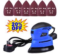 Silverline 421042 130W Detail Sander 130W Each 1