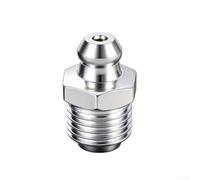 Tight Space Lubrication Coupler 90 Deg Carbon Steel(Grease Nozzle) | Solid carbon steel construction, 14x40mm size, deformation resistant, frequent use for ideal, silver finish