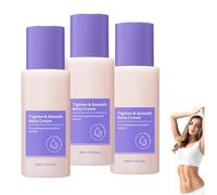 Tighten & Smooth Belly Cream, Natural Firming & Hydrating Belly Cream,Helps Smooth Stretch Marks & Tighten Loose Skin, Nourishment & Elasticity Support, Gentle Daily Use (3PCS)