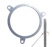 Tightening Necklace - Tightening the Necklace for Fireplace | Professional Stainless Steel Šerrage Šerrage | Diameter 6 cm / Diameter 7 cm Smoke Channel Support | Portable Fixations for Fireplace