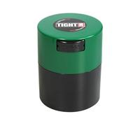 Tightpac America, Inc. Vacuum Sealed Dry Goods Storage Container, Black Body/Forest Green Cap