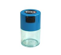Tightpac America, Inc. Vitavac Airtight container, 06-Liter/2-Fluid Ounce, Blue