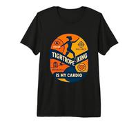 Tightrope King Cardio Balance Premium T-Shirt