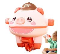 Tightrope Walker Toy - Pig Unicycle Balancing Car | Funny Gyroscope Toy | Interactive Educational for Kids | Skills Development, Hand-Eye Coordination, STEM Learning, Party Favor, Gift