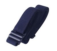 TIGHTS UP Adjustable No Show Stretch Belt for Women (One Size Fits UK 18-26) (76-144cm) (3.175cm Wide) Navy Blue | PLUS