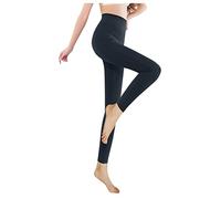 Tights Women's Warm Thermal Leggings Women's Lined Winter Yoga Trousers Lightweight Thin Winter Trousers Fleece Lining Thermal Leggings Cotton Long Underwear Soft Underwear Comfortable Sports Leggings