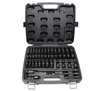 Tightspot 3 8 Drive 50Pc Impact Socket Pro Set, Our Most Popular Set Ever with SAE & Metric from 5 16 Inch 3 4 Inch, 8Mm 19Mm + 21Mm + 22Mm, Standard Deep Sockets, Extension Bars, Adapters & More