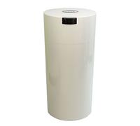 Tightvac - 5oz to 24 Ounce - Patented Airtight Container | Multi-use Vacuum Container Works as Smell Proof Containers for Herbs and Dry Goods. White