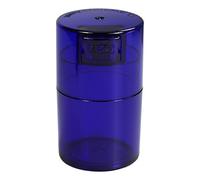 Tightvac Vitavac - 5g to 20 Grams Airtight Multi-Use Vacuum Seal Portable Storage Container for Dry Goods, Food, and Herbs - Blue Tint