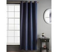 TIGHUP Cambridge Blackout Panel 54 X 86 - Navy - Add Some Style and Luxury to Your Living Room, Dining Room or Bedroom - 100% Polyester