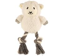 TIGHUP Easter Rope Legs Dog Toy - Lamb - Features Chewable Rope Legs and a Bright, Engaging Design - Perfect for Tug of War, Fetch, and Solo Play