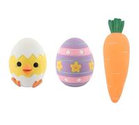 TIGHUP Easter Squeaky Dog Toy - Assorted (Random Design, You Will Get Pack of 2) - a Squeaky Toy for Stimulating Fun and Exercise - a Great Gift for Dogs This Easter