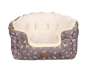 TIGHUP High Rise Pet Bed - Make Sure Your Pet Can Rest and Relax in Comfort - Soft Interior Lining for Extra Comfort - Dimensions: 66 x 58 x 32cm (Approx.)