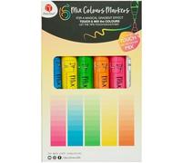 TIGHUP Mixed Colour Markers 6pk - Rainbow - Touch & Mix the Colours Together For a Magical Gradient Effect