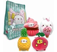 TIGHUP Molang Scented Plush Bag Clip - Assorted (Random Design, You Will Get Pack of 1) - Smells Great, Perfect for Hanging on Your Backpack or Just for Play as a Cute Plush