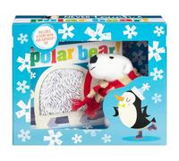 TIGHUP Never Touch a Polar Bear Plush Toy & Book - a Fun Sensory Book for Little Hands