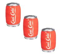 TIGHUP Plush Can Dog Toy - Cola - Pack of 3 - Perfect for Playing Fetch and Chomping Down on - Perfect Playtime Plush or Cuddle Buddy