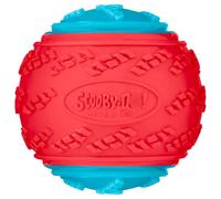 TIGHUP Scoby Doo Ball - Red & Blue - Have Some Fun With Your Dog With This Ball - the Durable and Textured Toy is Perfect for Playing