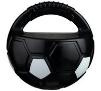 TIGHUP Sports Ball With Handle Dog Toy - Pack of 2 - Black - Have Some Fun With Your Dog - the Dog Toy is Perfect for Playing Fetch With Your Pup