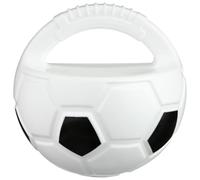 TIGHUP Sports Ball With Handle Dog Toy - Pack of 2 - White - Have Some Fun With Your Dog - the Dog Toy is Perfect for Playing Fetch With Your Pup