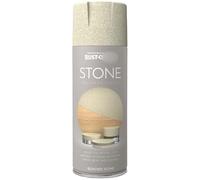 TIGHUP Spray Paint 400ml - Bleached Stone - With Stone Textured Spray Paint, You Can Create the Natural Look and Texture With Ease - Excellent Coverage, Hiding and Colour Retention