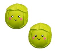 TIGHUP Squeaky Dog Toy - Sprout - Pack of 2 - Give Your Dog This Toy as a Great a Great Festive Pet Toy
