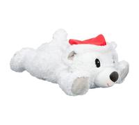 TIGHUP Winter Cuddle Pal With Squeaker - Polar Bear - Give Your Dog This Winter Cuddle Pal With Squeaker as a Great a Great Festive Pet Toy