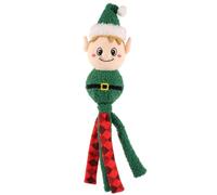 TIGHUP Winter Paws Octopus Pet Toy - Elf - Add Some Christmas Cheer to Your Pet's Playtime - a Fun and Festive Toy for Your Four Legged Friend to Chase, Catch, and Tug