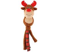 TIGHUP Winter Paws Octopus Pet Toy - Reindeer - Add Some Christmas Cheer to Your Pet's Playtime - a Fun and Festive Toy for Your Four Legged Friend to Chase, Catch, and Tug