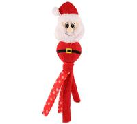TIGHUP Winter Paws Octopus Pet Toy - Santa - Add Some Christmas Cheer to Your Pet's Playtime - a Fun and Festive Toy for Your Four Legged Friend to Chase, Catch, and Tug