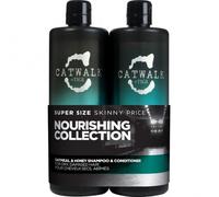 Tigi Duo Pack Catwalk Oatmeal & Honey 750ml Shampoo + 750ml Conditioner