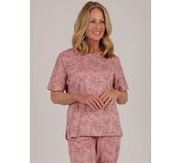 TIGI Dusk Flint Sketch Floral Pyjama Top - 10/12