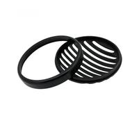 TIGNFDNV Motorcycle Headlight Cover Motorcycle Headlight Grill Guard Cover Head Light Lamp Protector Aluminum Alloy For Tr&iumph For Bobber Black 2017-2023 2024