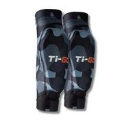 TiGO Camo Soft Padded Elbow Pads for Kids - MTB, Bicycling, Skateboard, Skating, BMX, Scooter & Rollerskating Protective Gear for Boys & Girls (Camo, Kids X-Small)