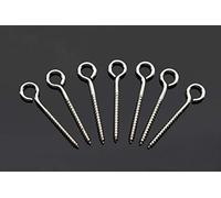 Tigofly 100 pcs 25mm Screws Stainless Steel Plug Hardware Jerk Baits Lure Making DIY Fishing lure