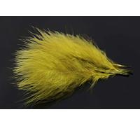 Tigofly 100 pcs/lot 6 Colors Turkey Marabou Blood Feathers Woolly Bugger Streamers Fly Tying Feather Materials (Light Olive)
