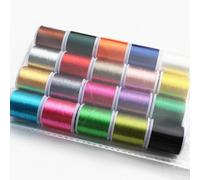 Tigofly 20 Colors 40 Yards Fly Tying Floss Thread 300D Silky Yarns Salmon Trout Fly Fishing Tying Line Materials