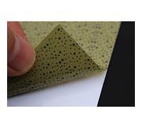 Tigofly 4 Pcs 10 x 10cm UV Flies Binding Spotted Skin Sabiki Rig Flies Fly Fishing Materials (Olive)