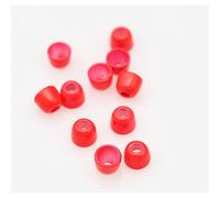Tigofly 50pcs/lot 10 Colors Copper Cone Fly Head Tie Beads Weight NINFA Head Jig Tube Fly Tying Materials 5.1mmX4.1mmX1.9mm (Hot Pink)
